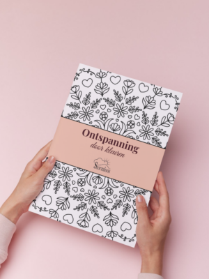 Floral Kleurboek mockup